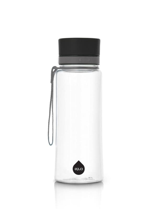 Láhev na pití Equa Plain Black 600ml