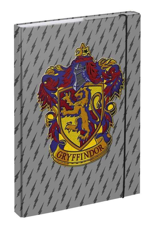 Desky na školní sešity A4 Baagl Harry Potter Nebelvír Erb