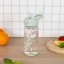 BAAGL Tritanová láhev na pití s brčkem Duha 500 ml - Baagl