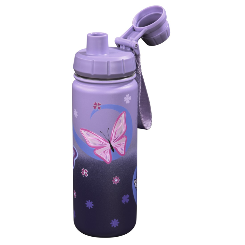 Izolovaná láhev na pití z nerezové oceli Step by Step 0,5 l, Sweet Butterfly