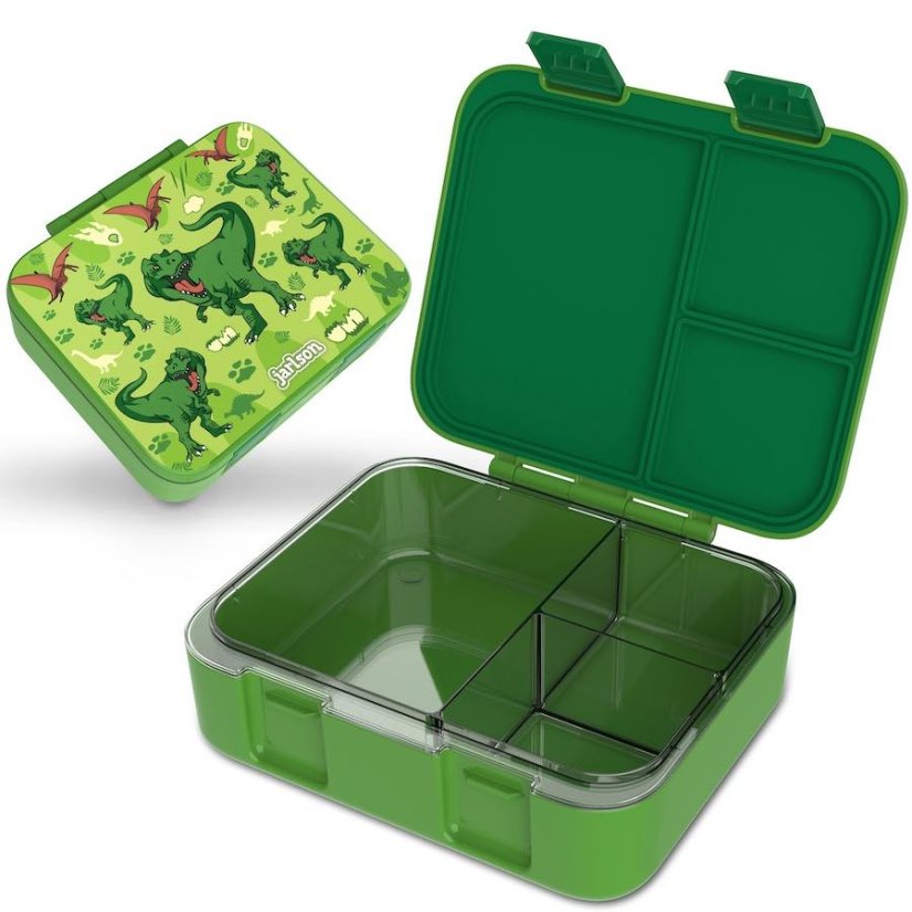 Box na svačinu JARLSON MILI Dinosaurus zelený V2