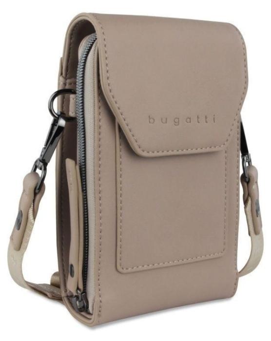 Dámská crossbody peněženka Bugatti Almata béžová