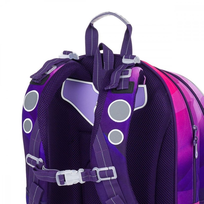 Školní batoh Růžová vlna Topgal CODA 24007