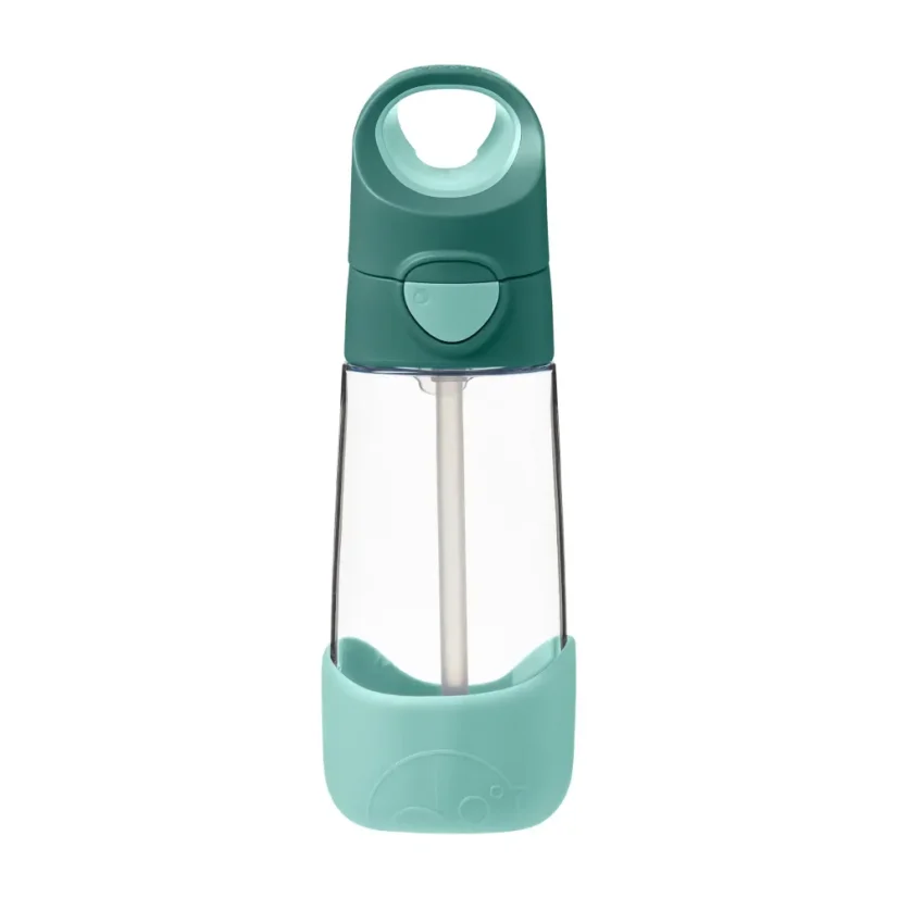 B.Box fľaša na pitie so slamkou 450 ml – Emerald Forest