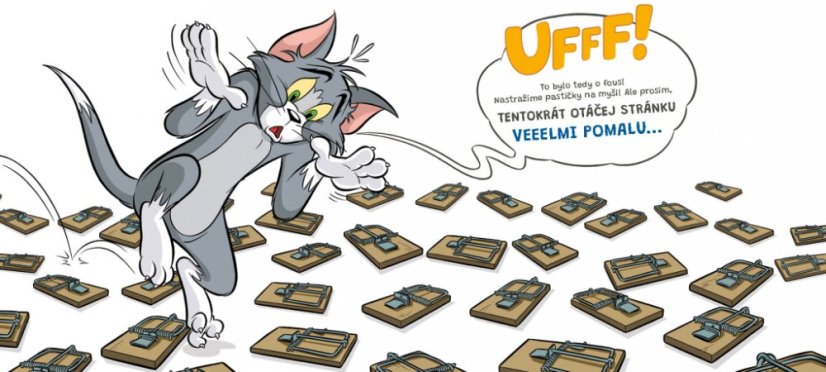 TOM & JERRY: V téhle knížce se schovává MYŠ - Baagl