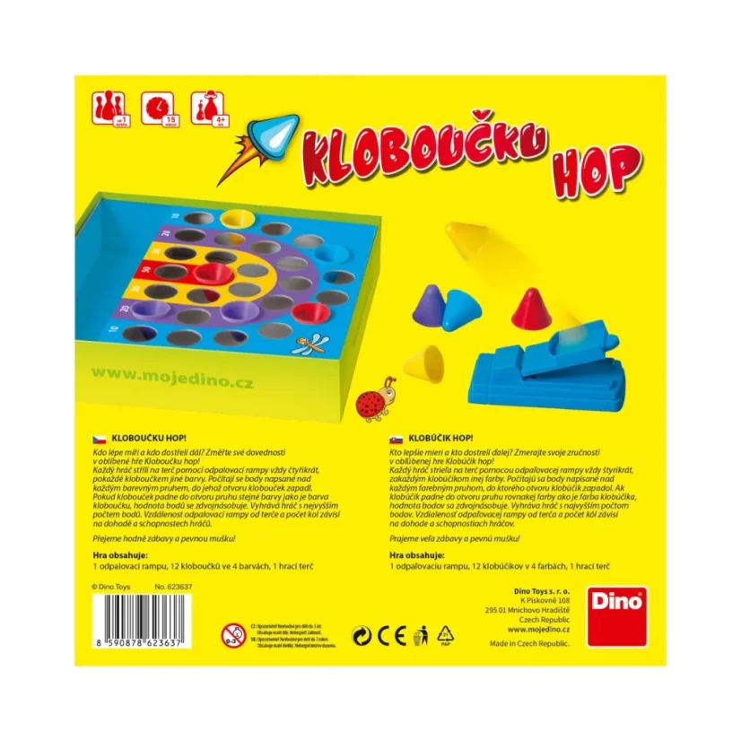 Kloboučku hop! společenská hra