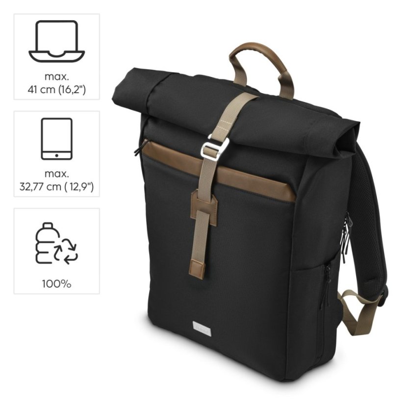 Batoh na notebook Hama Silvan 16,2" černý