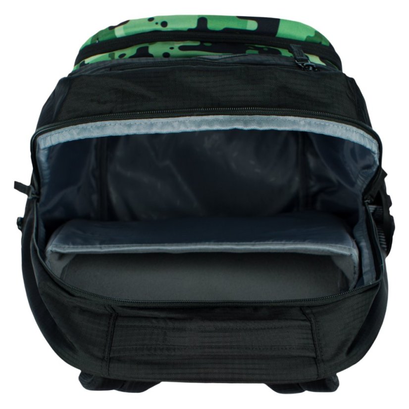 BAAGL 3 SET Coolmate Green: batoh, penál, sáček - Baagl