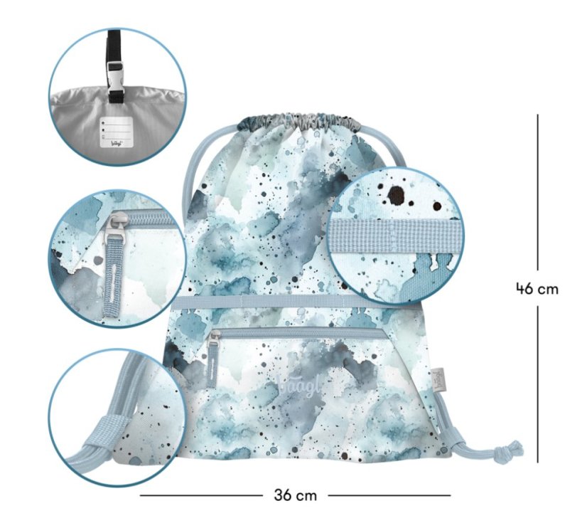 BAAGL Sáček s kapsou Polar GRS - Baagl