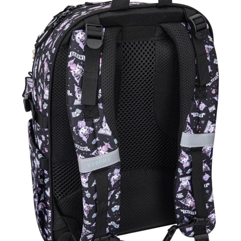 BAAGL Školní batoh Skate Kuromi Black GRS - Baagl