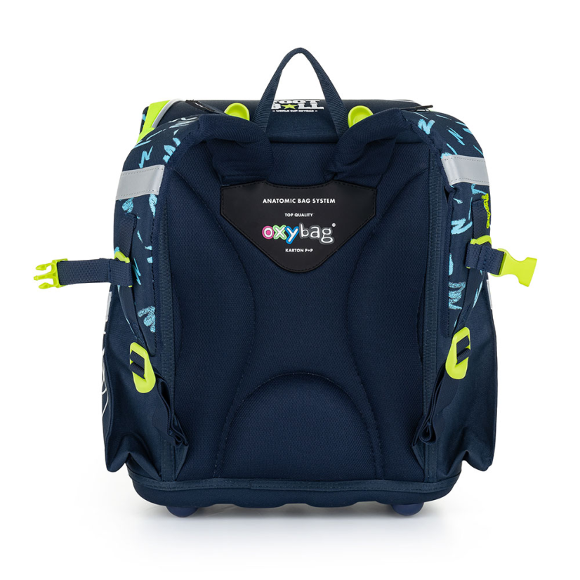 Školní batoh PREMIUM LIGHT fotbal - Oxybag (Karton P+P)