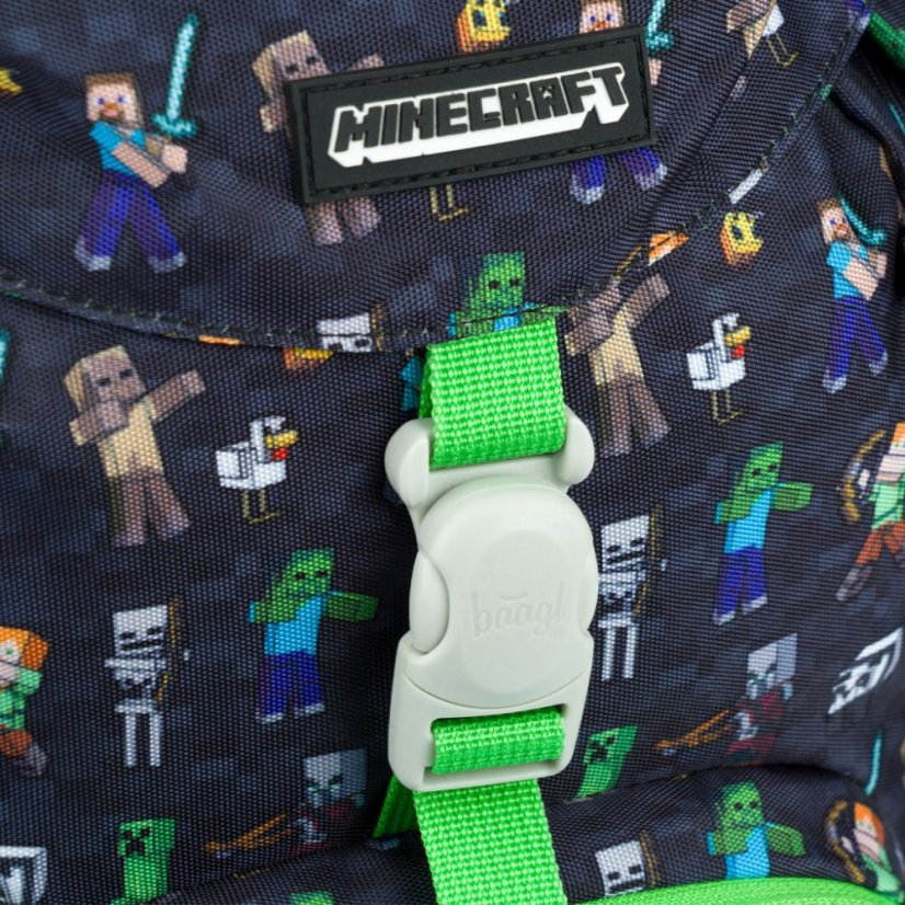 BAAGL Školní batoh Airy Minecraft - Baagl