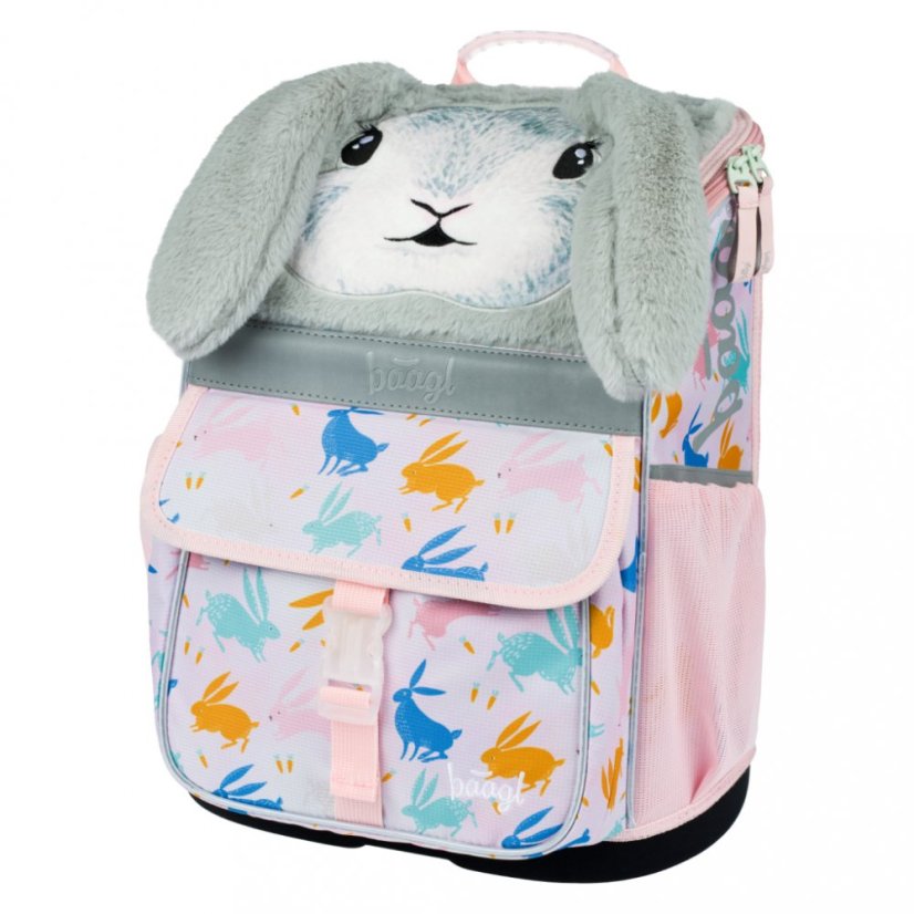 BAAGL 3 SET Zippy Bunny: aktovka, penál, sáček - Baagl