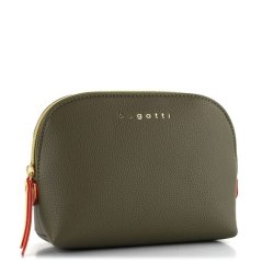Dámská kosmetická taška Bugatti Ella olivová oválná