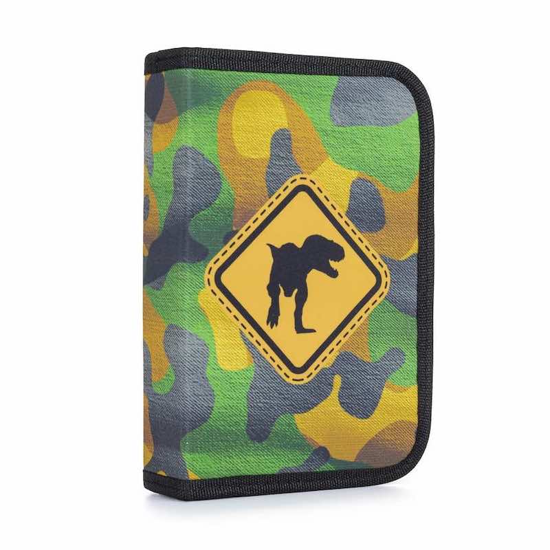Školní penál Oxybag T-rex jednopatrový