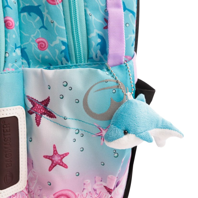 Bagmaster LUMI 24 A školní batoh – mořská panna - Bagmaster