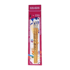 Souprava kulatých štětců Koh-i-Noor 2, 4, 6 – syntetické