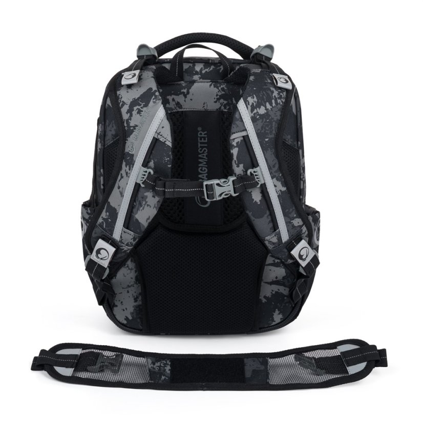 Školní batoh pro prvňáčky Bagmaster LUMI 24 B Stíhačky
