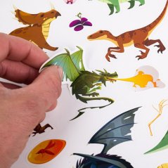 Nálepky Dino Topgal STICKERS 24054