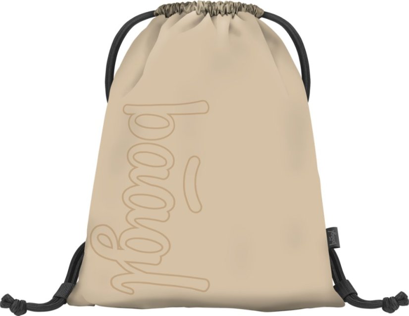 BAAGL 3 SET Coolmate Beige: batoh, penál, sáček - Baagl