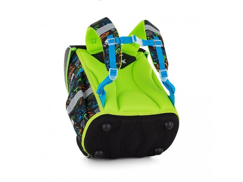 Školní aktovka v setu pro prvňáčky Oxybag PREMIUM Dinosaurus - 3 díly