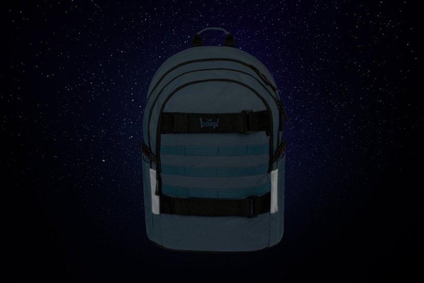 BAAGL SET 3 Skate Dust Blue: batoh, penál, sportovní taška - Baagl