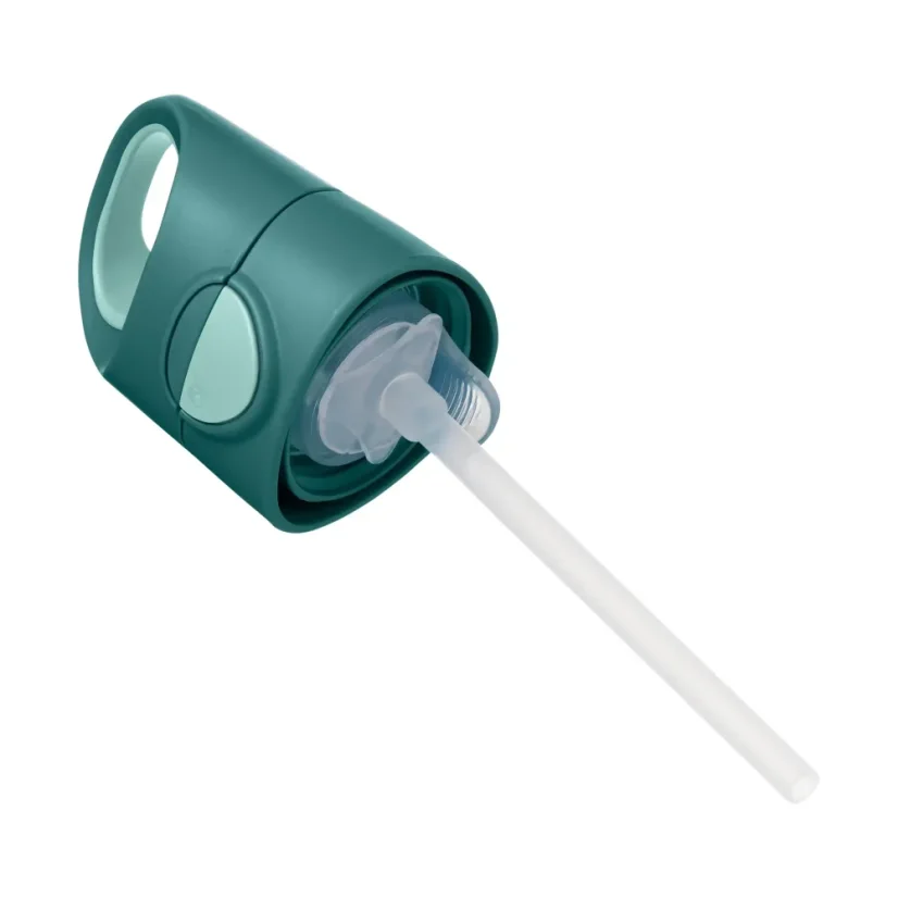 B.Box fľaša na pitie so slamkou 450 ml – Emerald Forest