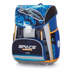 Školní aktovka v setu pro prvňáčky Oxybag PREMIUM Space - 3 díly