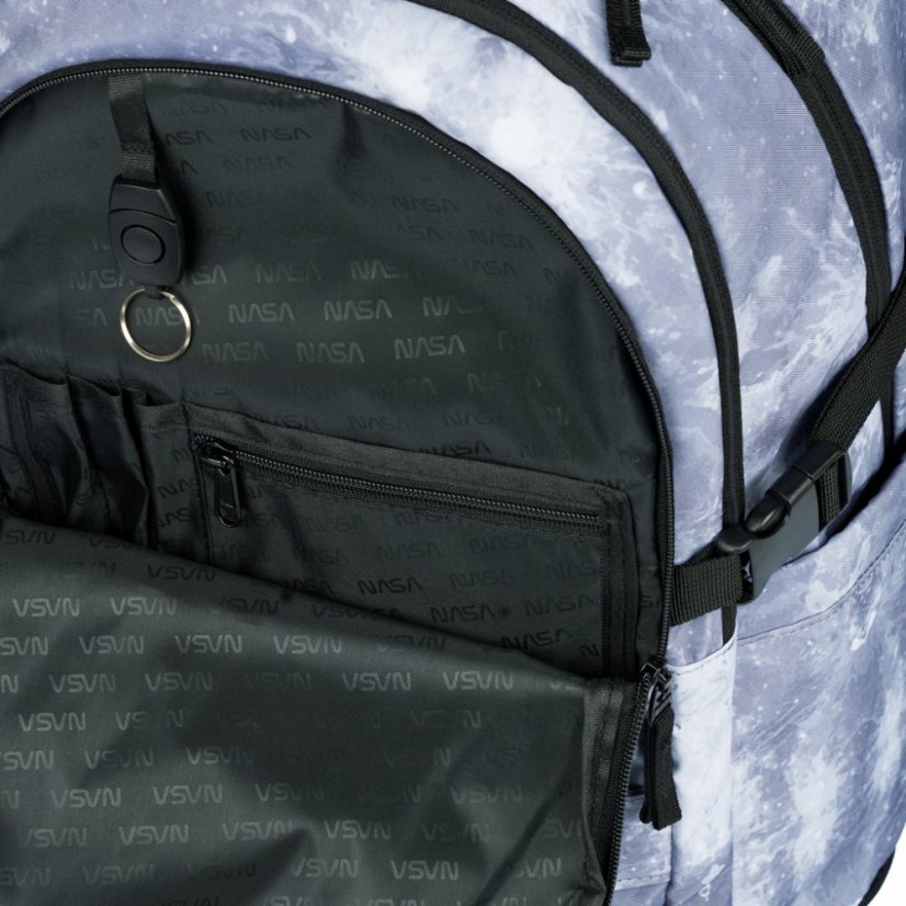 BAAGL Školní batoh Skate NASA Grey - Baagl