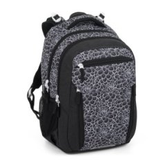Bagmaster PORTO 25 A školský set – čierno-biely