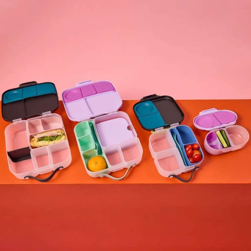 b.box Silikónový bento organizér do stredného boxu Zelený