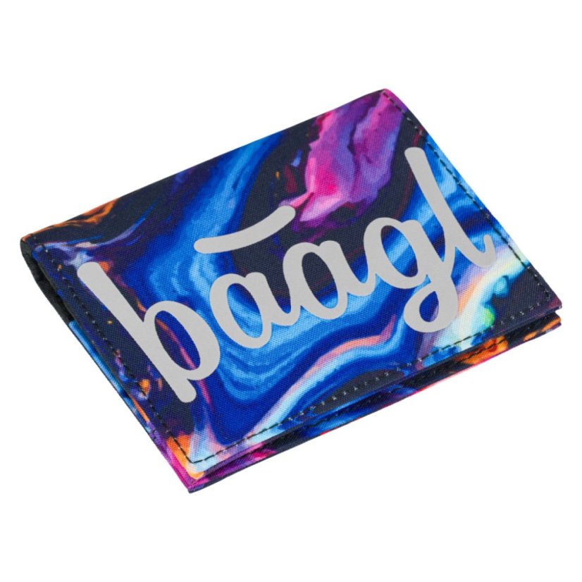 BAAGL Studentská peněženka Marble - Baagl