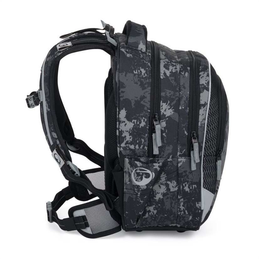 Školní batoh pro prvňáčky Bagmaster LUMI 24 B Stíhačky