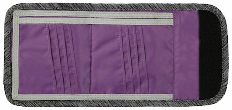 Peněženka Boll DELUXE WALLET salt&pepper/lilac