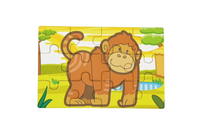Dřevěné puzzle - džungle Viga