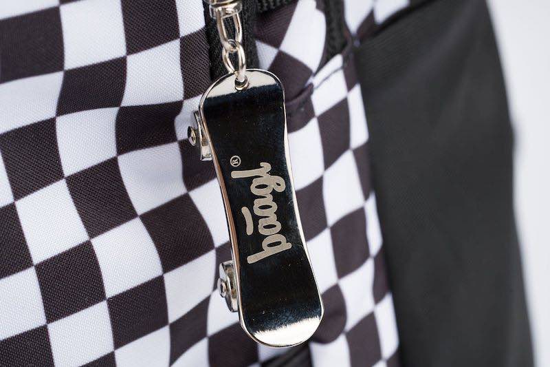 Školní batoh v setu Baagl Skate Ska - 3 díly - tmavý sáček