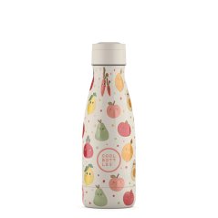 Detská termo fľaša z nerezovej ocele COOL BOTTLES Kids Fruit Salad trojvrstvová 260ml 3D