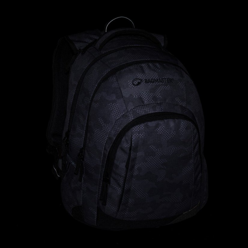 Bagmaster LINCOLN 24 A studentský batoh – šedý - Bagmaster