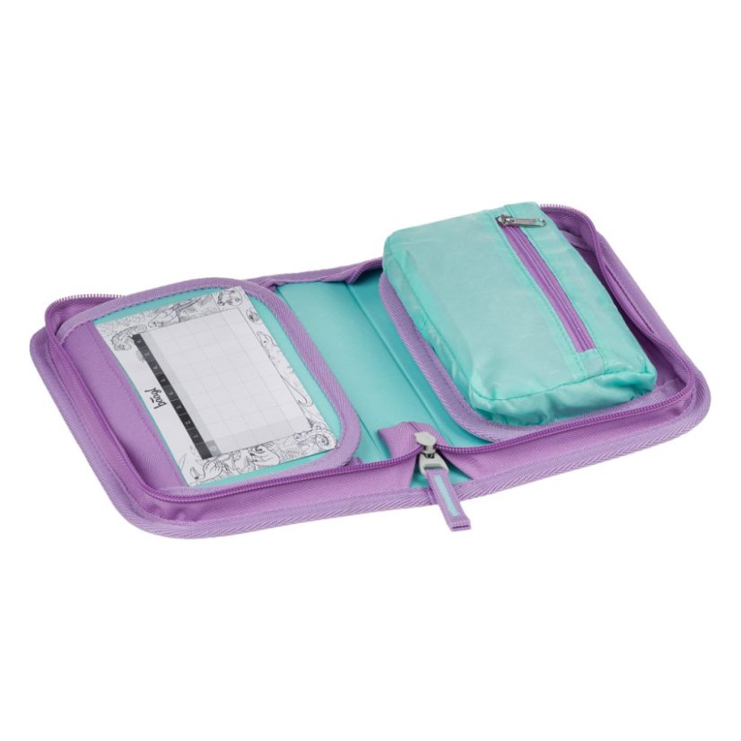 BAAGL Školní penál jednopatrový Lavender - Baagl