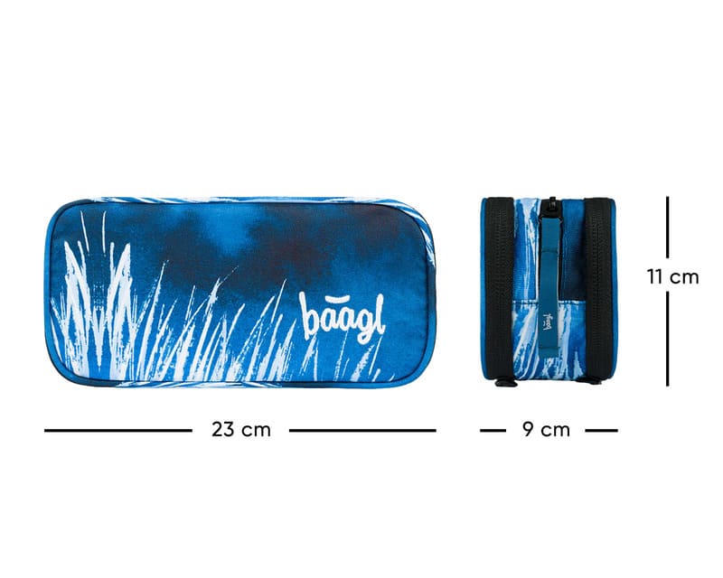Penál etue Baagl Eggy Steel