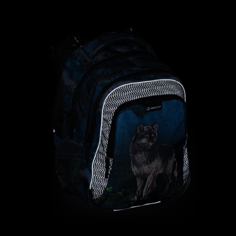 Bagmaster LUMI 24 F školní batoh – vlk - Bagmaster