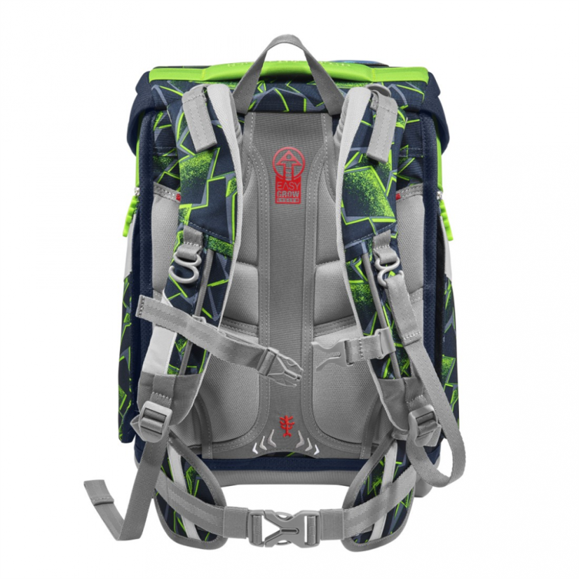 Školní aktovka SPACE pro prvňáčky - 5dílný set, Step by Step Wild T-Rex Taro, certifikát AGR - Step by Step