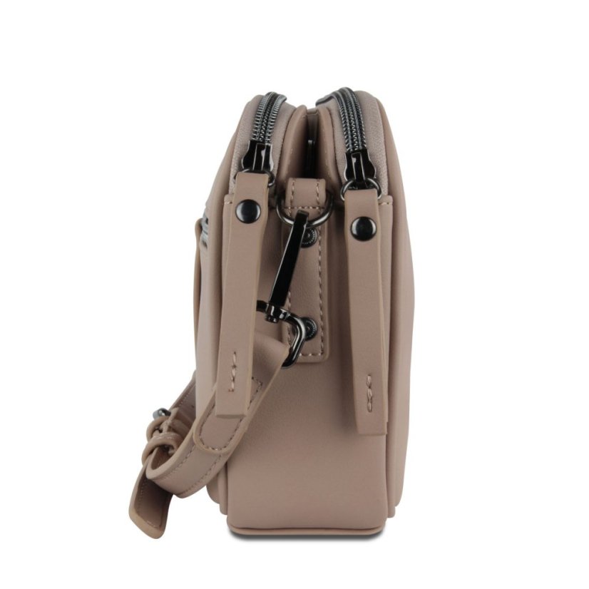 Dámská crossbody kabelka Bugatti Almata béžovohnědá