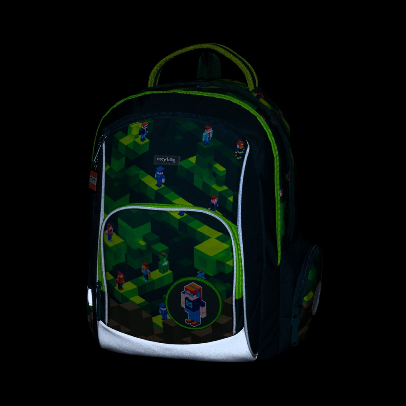 Školní batoh OXY GO Playworld - Oxybag (Karton P+P)