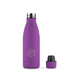 Termo fľaša z nerezovej ocele COOL BOTTLES Vivid Violet trojvrstvová 350 ml