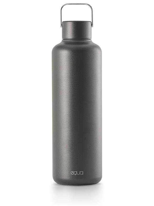 Nerezová láhev na pití Equa Timeless Dark 1000 ml