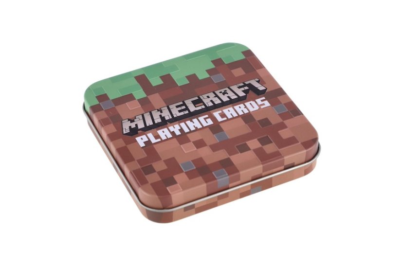 Hrací karty Minecraft v krabičce