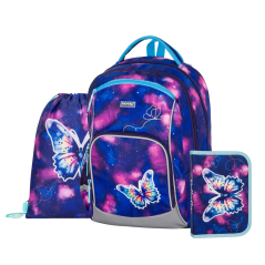 Školní set 3ks OXY GO OXY GO Motýl - Oxybag (Karton P+P)