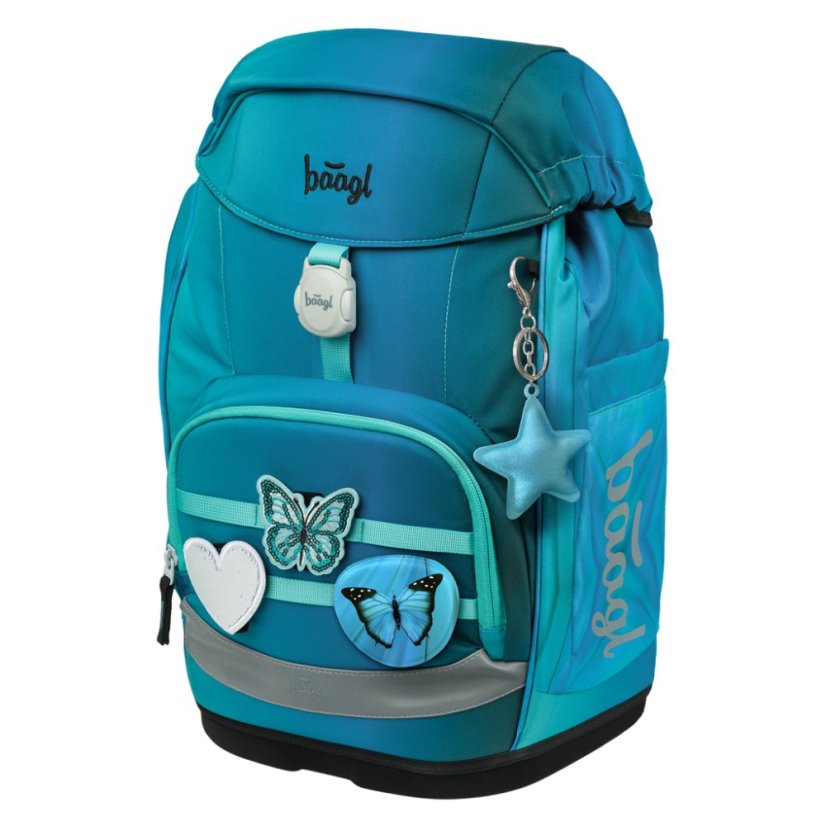 BAAGL Školní batoh Airy Plus Butterfly GRS - Baagl