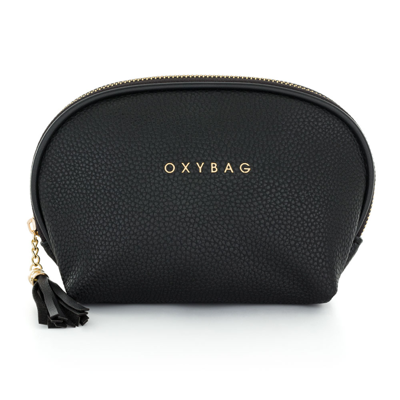 Kosmetická taška PLUS Leather Black - Oxybag (Karton P+P)